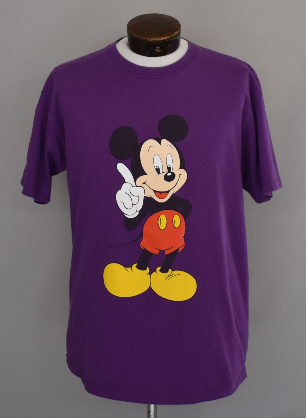 Vintage 90s Mickey Mouse Disney Designs Tee Size Large to XL