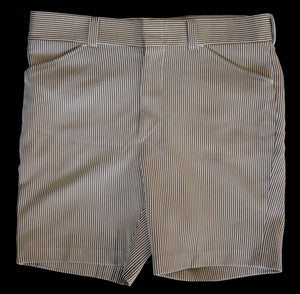 Vintage 70s Levi's Panatela Striped Dad Shorts Size Medium to Large