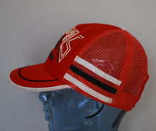 Load image into Gallery viewer, Vintage 80’s Arkansas Razorbacks Three Stripe Hat