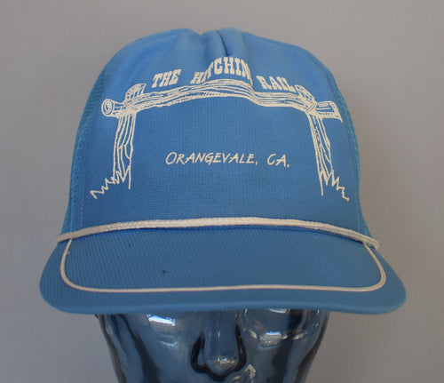 Vintage 80s The Hitching Rail Snapback Cap Work Wear