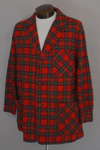 Load image into Gallery viewer, Vintage 70s Pendleton Red Flannel 49ers Jacket Size Large to XL