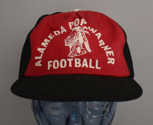 Vintage 70s Alameda Pop Warner Football Snapback Hat