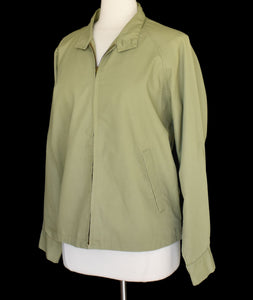 Vintage 50s Kmart Sportswear Zip Front Work Jacket Size Large to XL