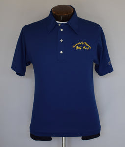 Vintage 70s UC Golf Club Russell Athletic Polo Shirt Polo Size M Medium