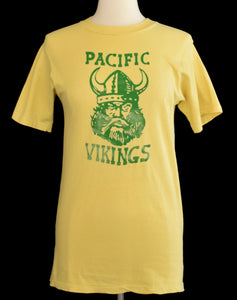 Vintage 70s Pacific Vikings Distressed Tee Size XS to Small