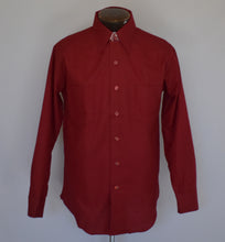 Load image into Gallery viewer, Vintage 70s Cotton Flannel Shirt Size Medium to Large