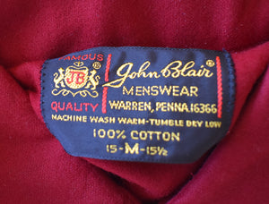 Vintage 70s Cotton Flannel Shirt Size Medium to Large