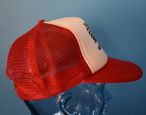 Vintage 80s Puerto Rico Sailboat Foam Front Snapback Hat