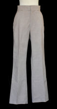 Load image into Gallery viewer, Vintage 70s Plaid Polyester Mod High Waist Slacks 33&quot; x 30&quot;