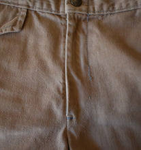 Load image into Gallery viewer, Vintage Khaki Brown Canvas Pants Size 28 x 35
