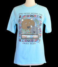 Load image into Gallery viewer, Vintage 90s Kings Canyon National Park Black Bear Tee Size Small to Medium