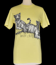 Load image into Gallery viewer, Vintage 80s Marine World Tiger Wildlife Tee Size Small to Medium