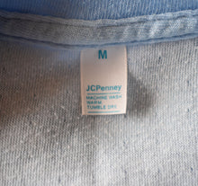 Load image into Gallery viewer, Vintage 80s JCPenney Light Blue Double Layer Thermal Shirt Size Small to Medium