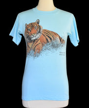 Load image into Gallery viewer, Vintage 80s Marine World Tiger Wildlife Tee Size XS to Small