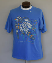 Load image into Gallery viewer, Vintage 90s Native American Warrior Destroyed Tee Size Large to XL