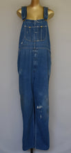Load image into Gallery viewer, Vintage 70s Sears Medium Wash Overalls Size XL to XXL