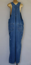 Load image into Gallery viewer, Vintage 70s Sears Medium Wash Overalls Size XL to XXL