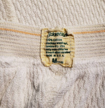 Load image into Gallery viewer, 80s Off White Waffle Knit Thermal Pants Size Medium to Large