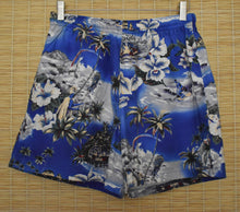 Load image into Gallery viewer, Vintage 90s Men&#39;s Hawaiian Cotton Swim Trunks Waist 28-32&quot;