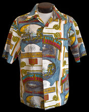 Load image into Gallery viewer, Vintage 60s Keone Sportwear  Kaanapali Beach Souvenir Hawaiian Shirt Size Large