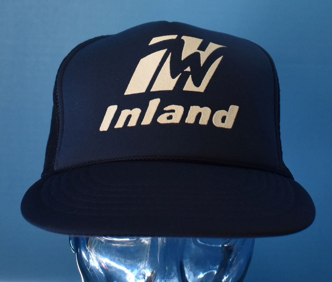 80s Inland Foam Front Work Wear Snapback Hat