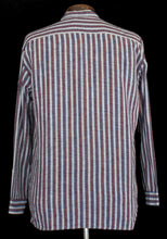 Load image into Gallery viewer, Vintage 90s Striped Ecuadorian Artesanias Cotton Shirt Size Medium to Large
