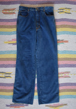 Load image into Gallery viewer, Vintage 70s Brittania Dark Wash Heavy Denim Jeans Size 30 x 31
