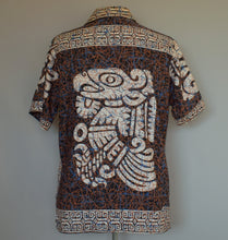 Load image into Gallery viewer, Vintage 90s Batik Print Popover Shirt Size Large