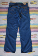 Load image into Gallery viewer, Vintage 70s Blue Angels Dark Wash Heavy Denim Jeans Size 32 x 31.5