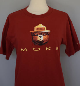 Vintage 90s Only You Large Graphic Smokey Bear T-shirt Size L Large