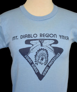 80s YMCA Mount Diablo Region Tee Youth Size 14-16