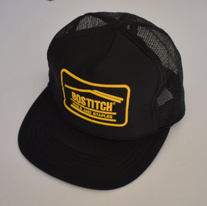 Vintage 90s Bostitch Nails & Staples Snapback Trucker Hat