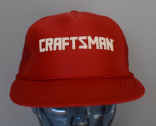 Load image into Gallery viewer, Vintage 90s Craftsman Foam Front Snapback Trucker Hat