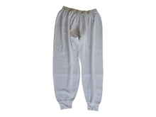 Load image into Gallery viewer, 80s Off White Waffle Knit Thermal Pants Size Medium to Large