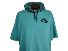 Load image into Gallery viewer, Nike Turquoise Short Sleeve Hoodie Size XXL 2X
